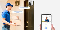 Ezviz H8C Cámara WiFi Exterior Resolución 1080p Visión nocturna a color Vídeo H.265 Visión panorámica 360º Seguimiento automático Detección de siluetas - details 1