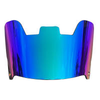 Visera De Gafas De Fútbol Universal Imitación Electroplata Arcoíris Protección Ocular Resistente a Rayones Fácil De Instalar - details 9