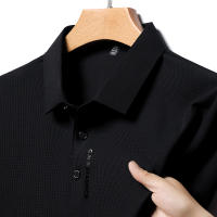 Camisa Polo Para Hombre Verano 2024 Casual Color Sólido Manga Corta Cómoda Y Fresca Moda Casual Antigüedad: Nueva - details 4