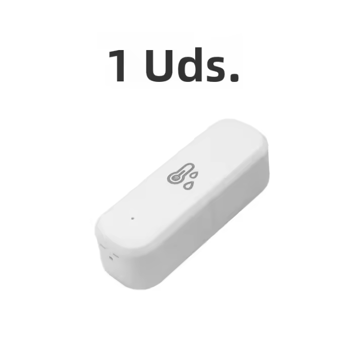 Sensor De Temperatura Y Humedad WIFI Compatible Con Alexa Smart Speaker Detector Externo Para Hogar Inteligente Tuya - 1