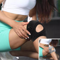 Pronador De Rodilla Deportivo Profesional Con Almohadilla Anticolisión Ajustable Para Diversas Actividades Strap Ancho - details 2