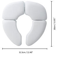 Portable Kids Travel Potty Seat Pad Baby Folding Toilet Training Seat Cover Toddler Urine Assistant Cushion Children Pot Seater - details 29