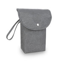 Bolsa De Pañales Impermeable Y Portátil Para Bebé Organizador De Almacenamiento De Pañales Para Viajes Y Exteriores Bolsa De Mano Para Silla De Paseo - details 19