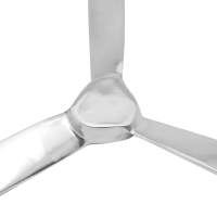 vidaXL Hélice para la pared aluminio plateado 70 cm - details 3