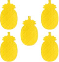 Bolsas de Hielo para loncheras (juego de 5) - Neveras portátiles para niños y niños-Bolsas técnicas reutilizables - Piña - details 1