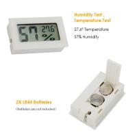 Mini Termómetro Y Higrómetro Digital LCD Sensor Electrónico De Humedad Y Temperatura Para El Hogar Estación Climática Interior - details 9