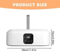 600W de Ropa Pequeña, Mini Secadora de Ropa, Eléctrica de Ropa Portatil con Temporizador,Esterilización UV,Apagado Automático para Aparamento, Viajes - details 6