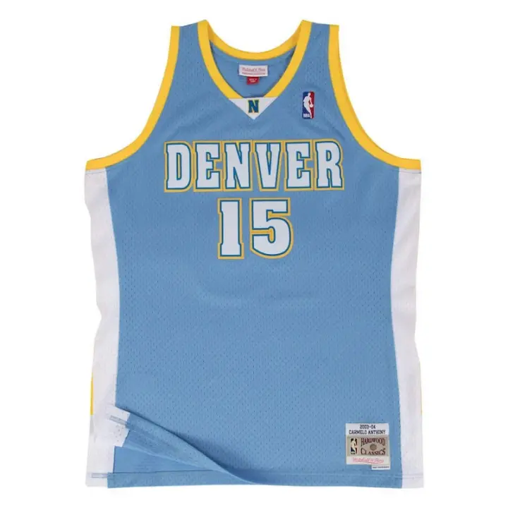 Camiseta Carmelo Anthony - Denver Nuggets 2003-04 Mitchell and Ness swingman - 1