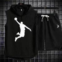 Nueva Camiseta De Hombros Musculosos Para Hombres Verano Sin Mangas Para Gimnasio Y Fitness Estilo Hip Hop Sudadera Conjunto De Alta Calidad Casual Daily - details 10