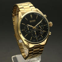 Reloj de Hombre HUGO BOSS 1513848, Esfera Negro de 44 MM + Caja de Regalo Elegante - details 0