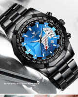 Reloj De Pulsera Deportivo De Lujo Para Hombre 2024 Marca Top Casual Militar Cuarzo Impermeable Acero Inoxidable Relogio Masculino - details 7