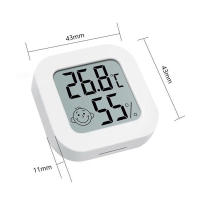 Sensor De Temperatura Y Humedad Con Pantalla LCD Digital Indicador De Humedad Y Termómetro Para Interior Rango -50℃-70℃ 10%RH-99%RH - details 10