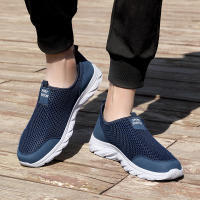 Zapatos De Verano Para Hombre Suela De Goma Transpirables Zapatillas Casuales Ligeros Malla Respirables Talla Verdadera Loafers - details 6