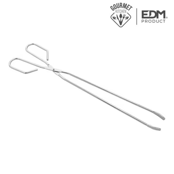 Edm Pinza Carne BBQ Cromadas EDM 73855 - Alta Calidad - 1