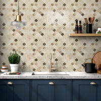 Pegatina De Pared 3D Falsa Drip Tile Autoadhesiva Kuujojo Para Cocina Sala De Estar Y Baño Fácil De Quitar Tamaño 12x12 Pulgadas - details 19