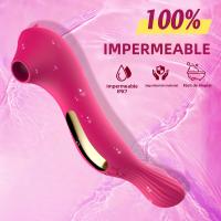 Vibrador Potente Para Mujeres Masajeador De Vagina Con Estimulación G-Spot Y Succión De Vácuo Juguetes Sexuales Para Masturbación 18+ Silicone - details 2