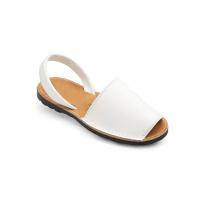 MARUKATSU Sandalias Menorquinas de Piel para Mujer | Calzado Tradicional España | Abarcas Planas de Verano Cómodas y Artesanales. - details 3