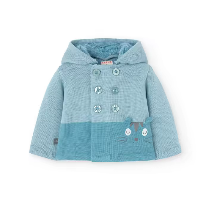 Chaqueta tricotosa de bebé niño -BCI - 1