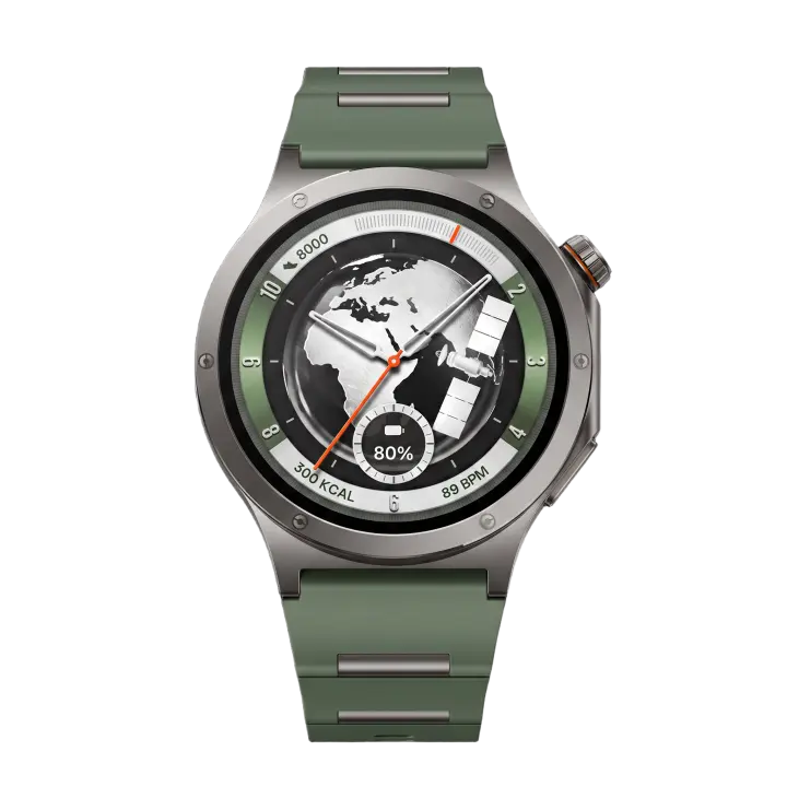 Smartwatch - OnePlus Watch 4, Inteligente Reloj, Smartwatch de Titanio con Google Gemini, Doble Chipset Snapdragon W5, Autonomía de 16 Días y Modos Deportivos Profesionales - 1
