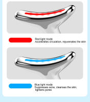 Instrumento De Rejuvenecimiento De La Piel 7 En 1 Levantamiento Y Acondicionamiento Anti Envejecimiento Para Arrugas Del Cuello Masajeador Facial Belleza USB CABLE Acrylic - details 11