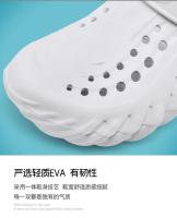 Sandalias De Verano Para Hombre Clogs Cómodas Para El Hogar Y Jardín Antideslizantes Suave Bajo La Plantilla Tamaño Grande 46 47 - details 25