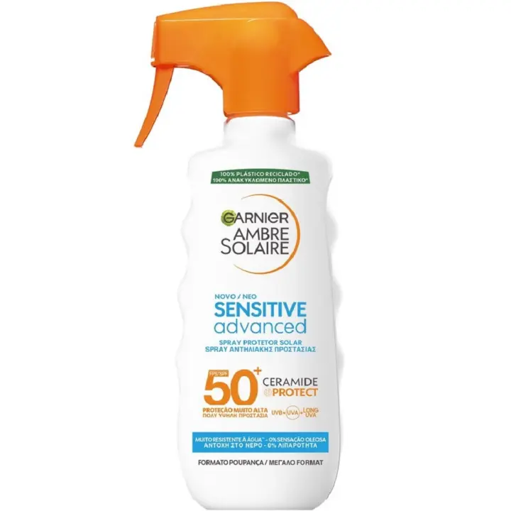 GARNIER AMBRE SOLAIRE SENSITIVE LECHE CORPORAL AVANZADA SPF50*270ml - 1