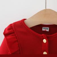 Vestido De Princesa Para Niña Con Encaje Estilo Británico Vestido De Cumpleaños Para Bebé De Otoño E Invierno Corte A-line Largo Hasta La Rodilla - details 3