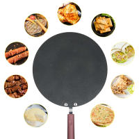 Sartén De Crêpe De Aleación De Aluminio Con Extensor Y Spatula Horno Plancha Antiadherente Sin Tapa Para Cocina Doméstica - details 2