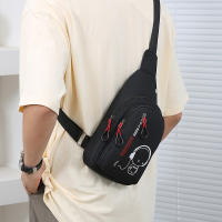 Bolso de pecho multifuncional para hombre, bolsa cruzada de viaje para deportes al aire libre, bolso de hombro impermeable y resistente al desgaste, nuevo - details 3