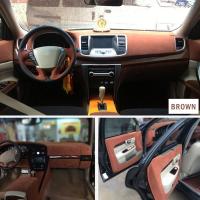 Cinta Adhesiva De Velours Seda Para Decoración De Vehículo PVC Textura De Tela Fácil De Aplicar Para Estilo Y Adhesivo De Decalcomanía De Coche - details 6