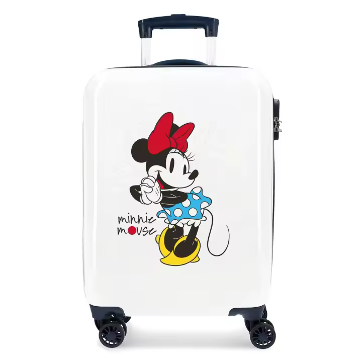 Disney Minnie Maleta De Cabina ABS Rígida Magic Blanco - 1