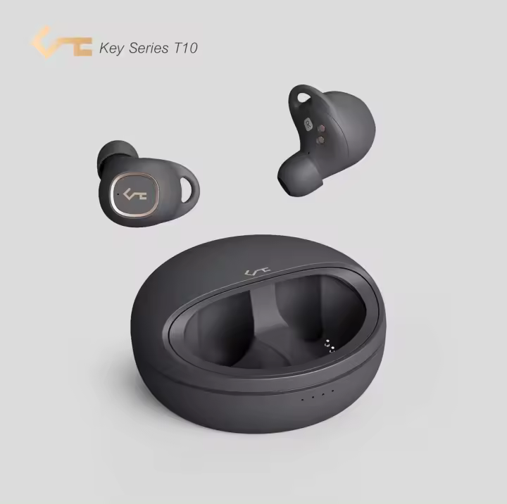 AUKEY EP-T10 Key Series IPX5 BT 5.0 TWS Auriculares inalámbricos verdaderos con control táctil y carga inalámbrica Qi - 1