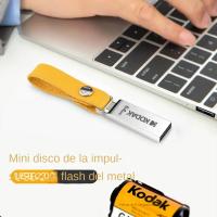KODAK 2.0 USB Stick De Memoria 128GB 64GB 32GB Pen Drive Para Micro PC Metal USB 2.0 Memoria Stick - details 2