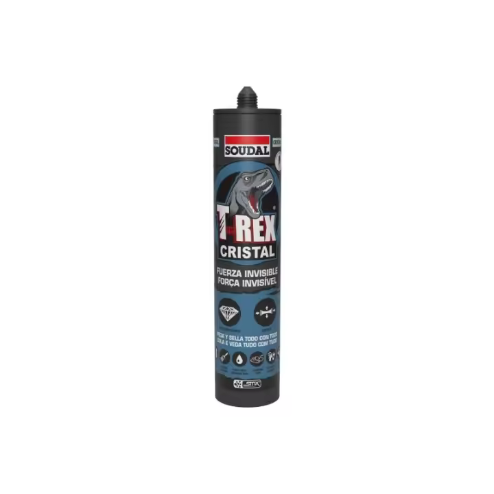 SOUDAL T-REX POWER ADHESIVO CRISTAL 290ML - 1