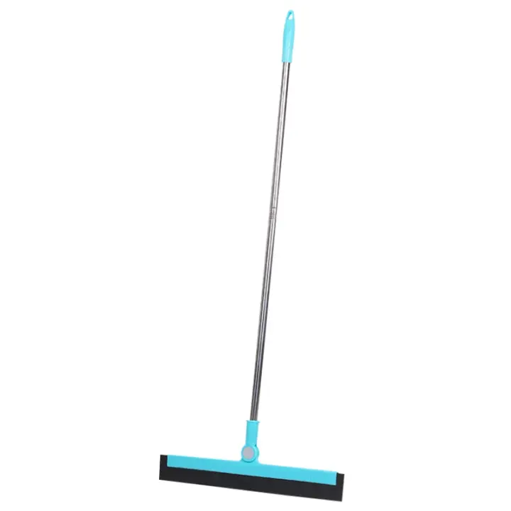 Escobilla De Piso Con Mango Ajustable De 180 Grados Y Longitud De 35.4 Pulgadas Para Lavar Y Secar Superficies De Azulejos Vidrio Mármol Madera Práctica - 1