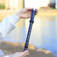 Flauta Larga De Plástico Con 8 Agujeros G Para Principiantes Instrumento Musical Recorder Flauta De Madera Regalo Para Niños Con Palillo De Limpieza - details 6