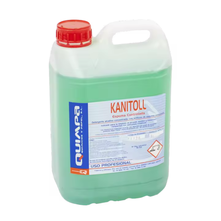 KANITOLL - Desengrasante industrial para fregadoras (Envase: 5 Litros) - 1