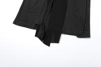 Vestido Maxi Casual Ruched Para Mujer Elegante Y Slim Con Manga Larga De Color Sólido Vestido Largo Para Fiesta De Noche Y Bodas - details 8