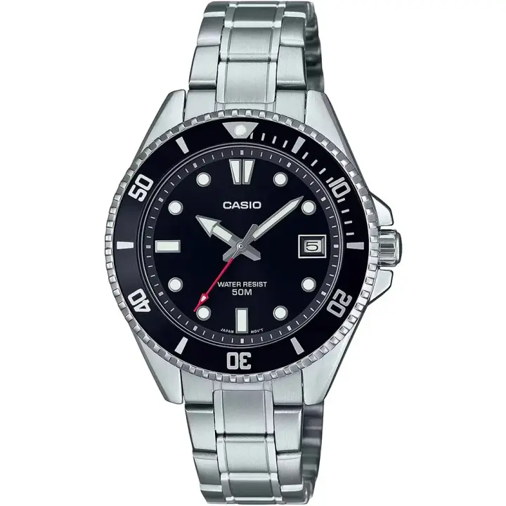 Casio Reloj Mdv-10d-1a1 Negro Hombre - 1