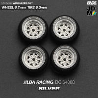 BNDS Rines De Aleación Con Neumáticos De Goma Para Vehículo De Escala 1/64 Estilo JDM VIP 8.3mm Conjunto De 4 Piezas Accesorios Detallados Para Modelo De Coche - details 32