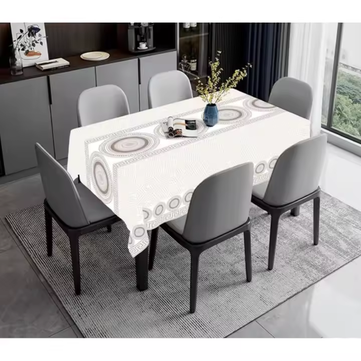 Mantel de tela impermeable, antimanchas y lavable - Ideal para proteger tu mesa - 1