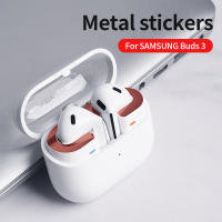 Carcasa De Metal Para Auriculares Samsung Buds 3 Guardia Contra Polvo Adhesivo Cubierta Para Caja De Carga De Galaxy Buds3 Accesorios De Auriculares - details 0