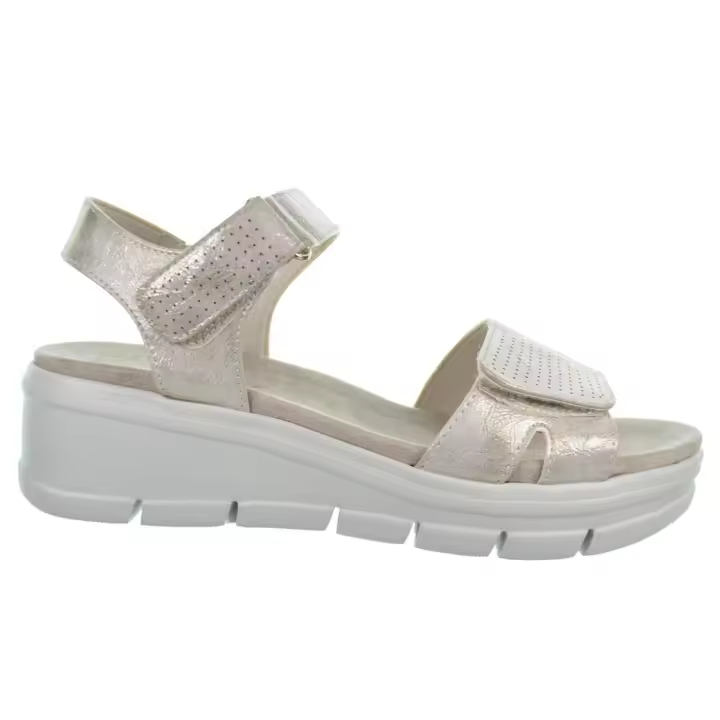 Amarpies 26553 Sandalia Confort Velcro Plataforma Cuña Mujer  VELCRO - 1
