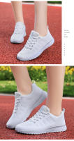Nuevas Zapatillas De Mujer Casual Transpirables Moda Zapatos Deportivos Planos De Malla Blanco Tenis Feminino Deportivos Para Damas - details 5