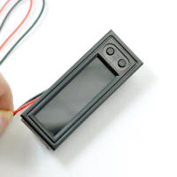 Reloj Digital LED Para Coche 3 En 1 Con Medidor De Voltaje Y Temperatura Accesorio Electrónico Luminoso Para Automóviles - details 8