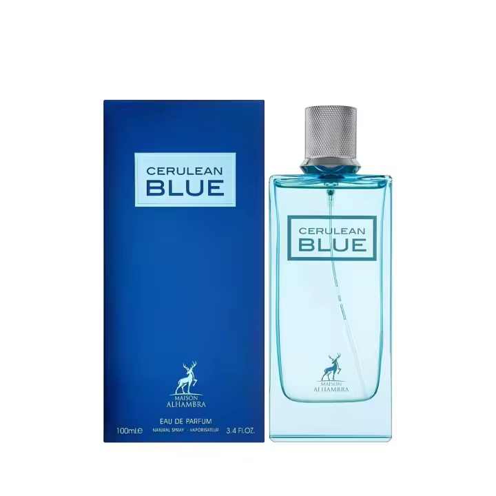 CERULEAN BLUE MAISON ALHAMBRA EDP PERFUME ARABE ESPAÑA STOCK - 1