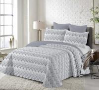 MULTIHOGAR-Colcha multiuso REVERSIBLE ESTAMPADA para Cama 90/105/135/150Cubrecama Fina, para Primavera, Verano y Entretiempo, Incluye Funda de Cojín - details 0