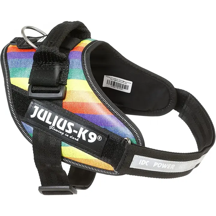 Arnes para Perros  JULIUS-K9 16IDC Power Color Arco iris - 1