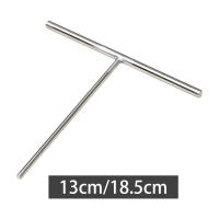 Herramienta De Crepe En Forma De T Espátula Para Harina De Tortilla Acero Inoxidable Para Cocina Doméstica Restaurante Comedor - details 0