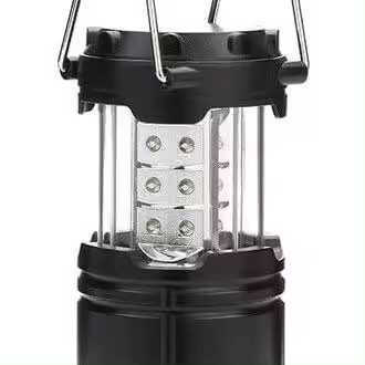 Lámpara De Tienda de campaña LED Luz de camping impermeable Potencia por 3 * AA Batería Luz DE EMERGENCE - 1